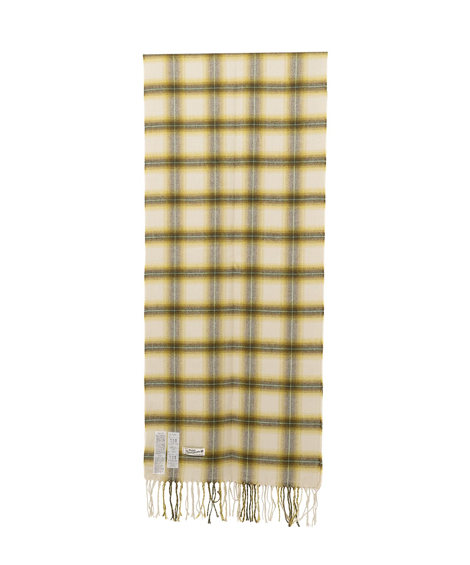 Ombre Check Scarf