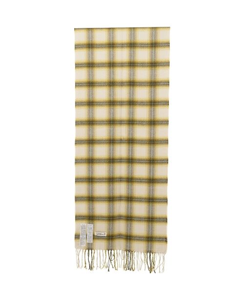 Ombre Check Scarf