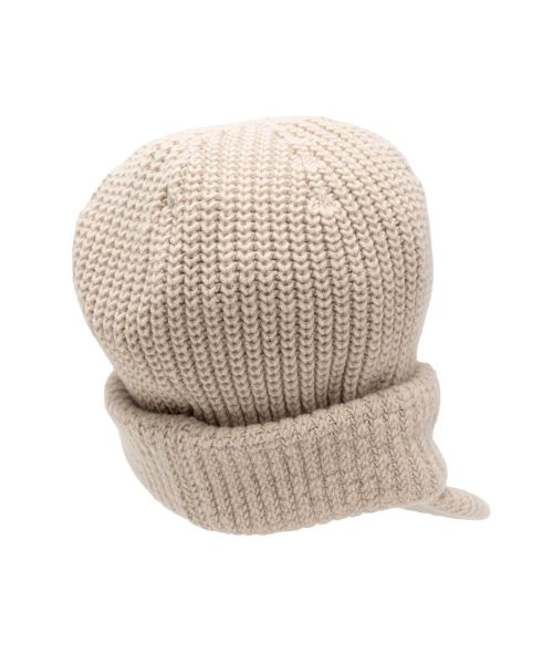 Masked Visor Knit Cap