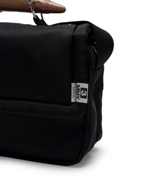 "TOY" Soft Serve Handle Nylon Shoulder Bag