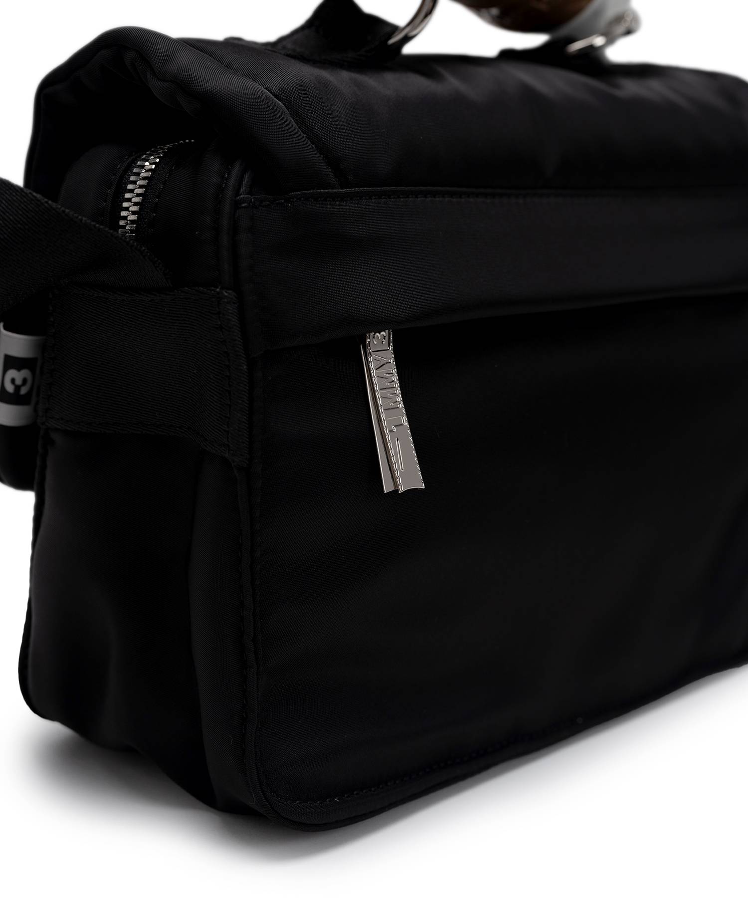 "TOY" Soft Serve Handle Nylon Shoulder Bag