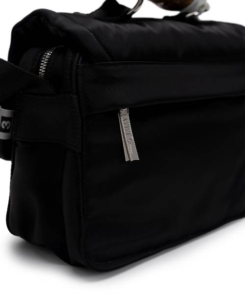 "TOY" Soft Serve Handle Nylon Shoulder Bag