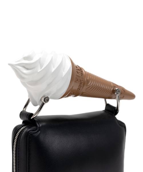 "TOY" Soft Serve Handle Chain Shoulder Wallet