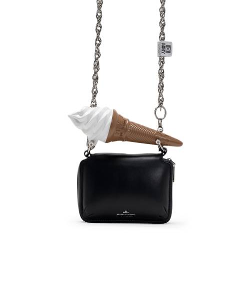 "TOY" Soft Serve Handle Chain Shoulder Wallet