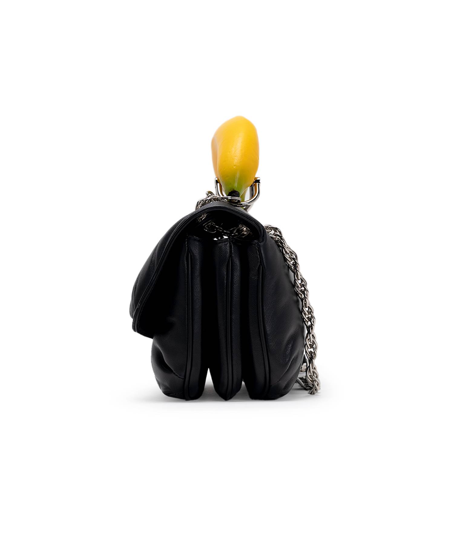 "TOY" Banana Handle Chain Shoulder Bag