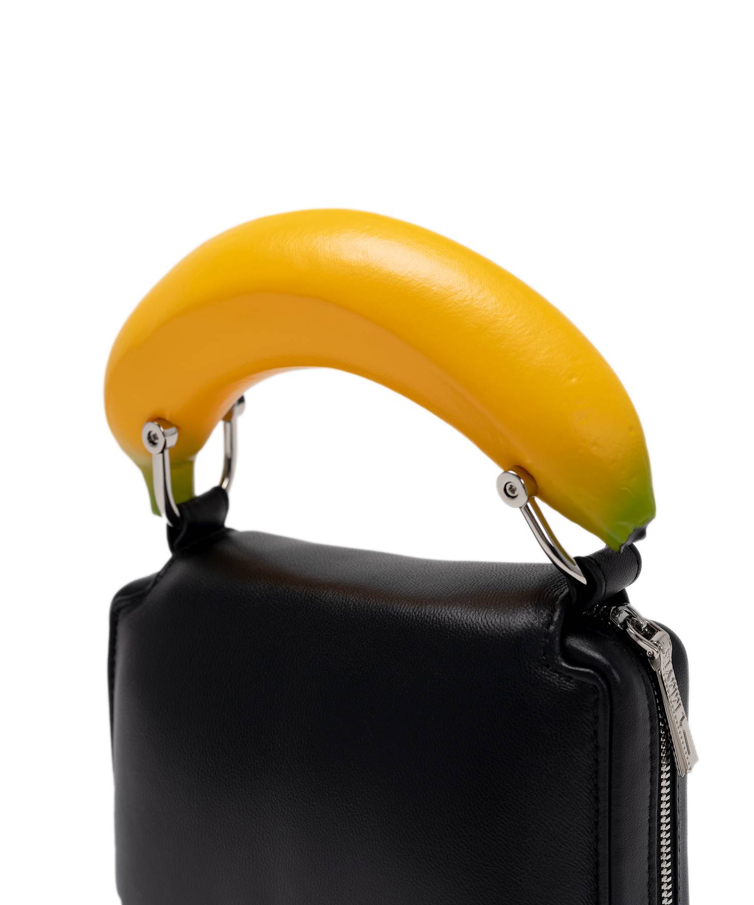 "TOY" Banana Handle Chain Shoulder Wallet