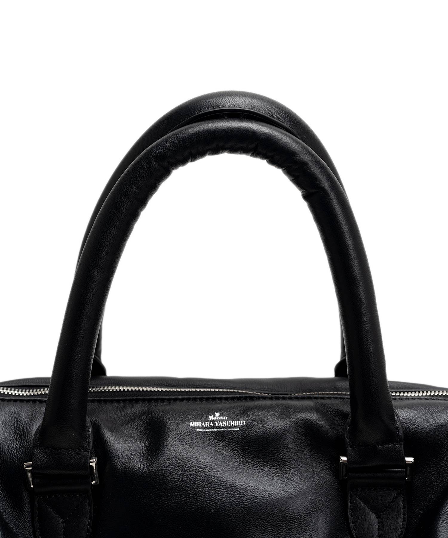 "PUCKER"Puffer Boston Bag