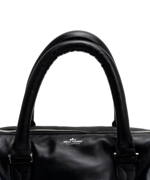 "PUCKER"Puffer Boston Bag