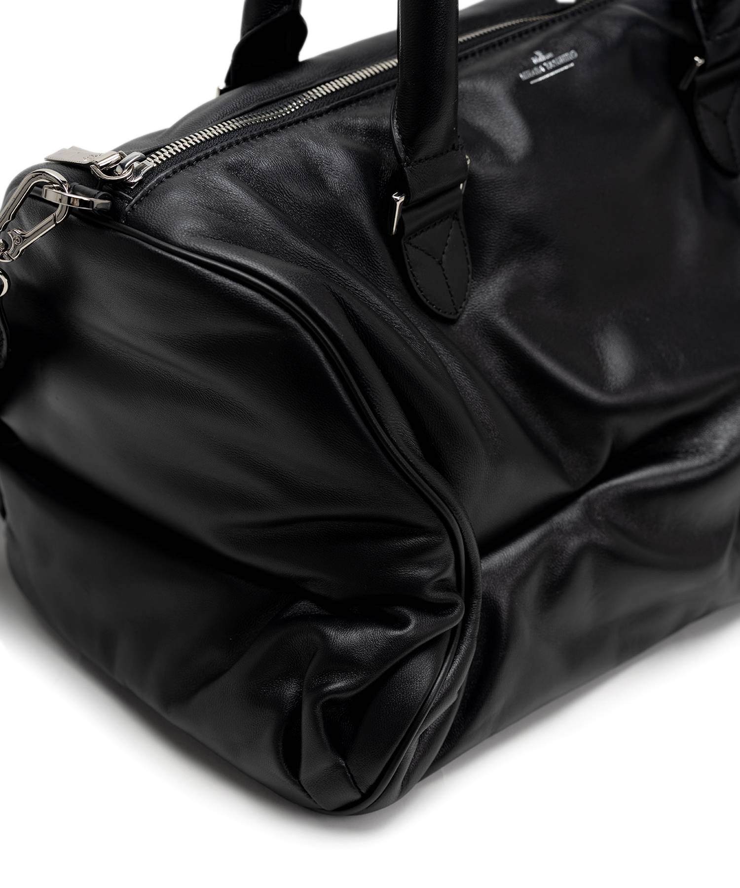 "PUCKER"Puffer Boston Bag