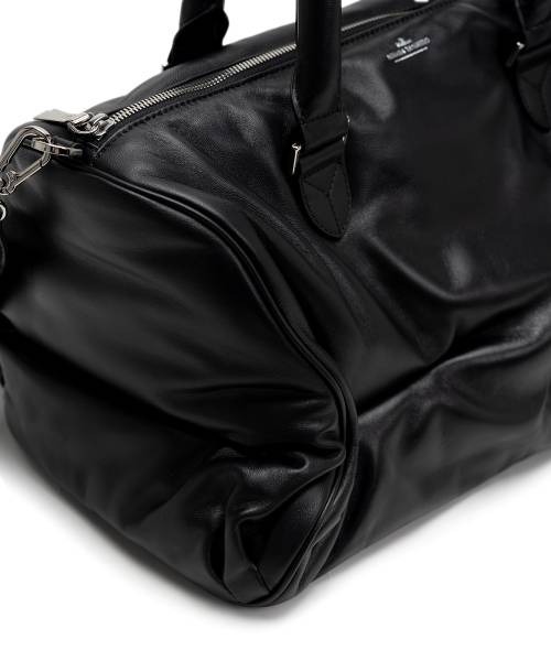 "PUCKER"Puffer Boston Bag