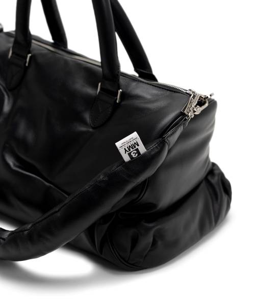 "PUCKER"Puffer Boston Bag
