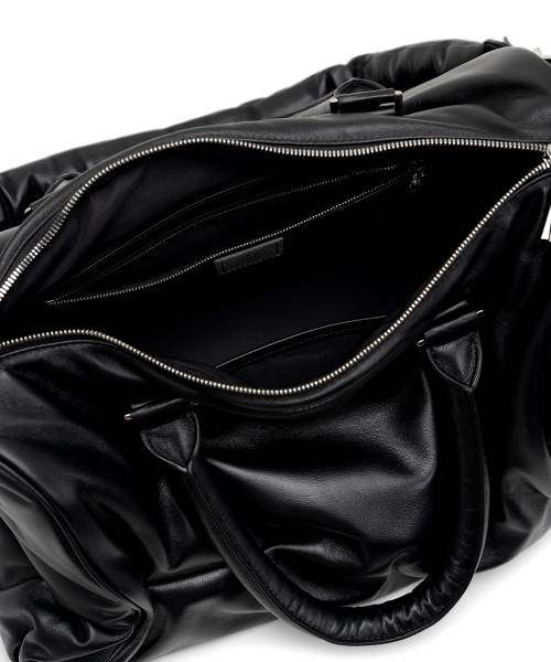 "PUCKER"Puffer Boston Bag