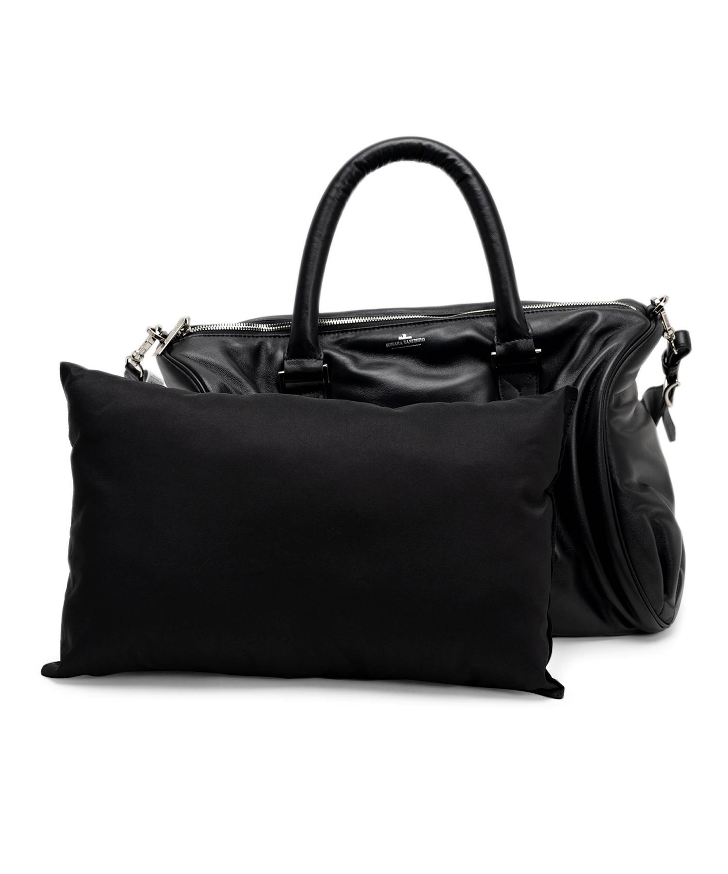 "PUCKER"Puffer Boston Bag