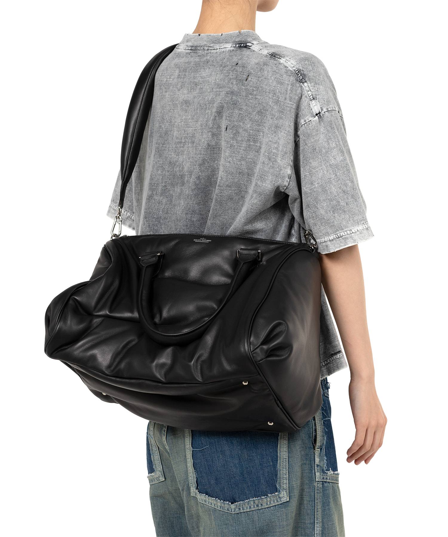 "PUCKER"Puffer Boston Bag