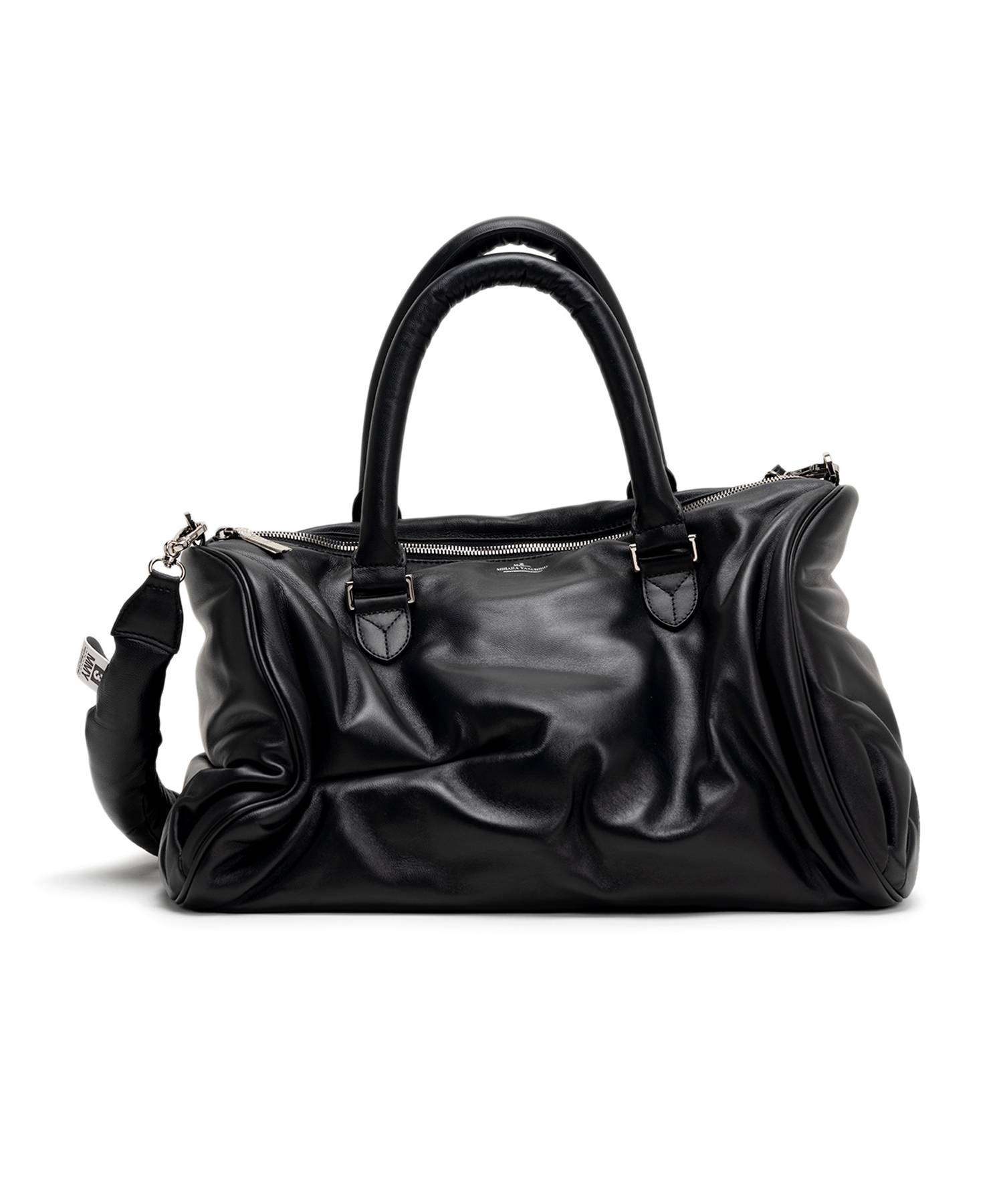 "PUCKER"Puffer Boston Bag