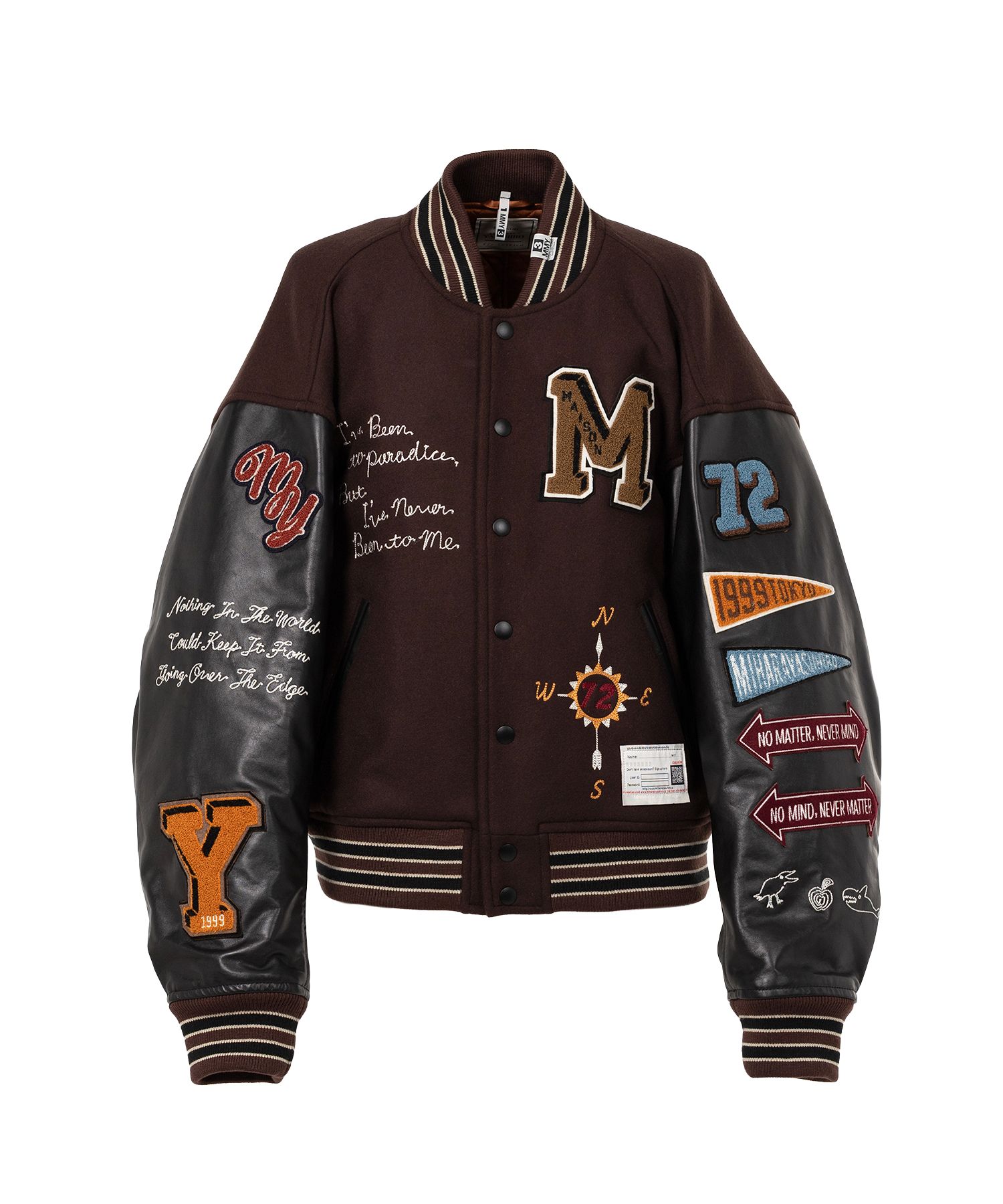 Maison MIHARA YASUHIRO ディストレストフライトジャケット Maison MIHARA YASUHIRO 【ミハラヤスヒロ】 Hood Combined