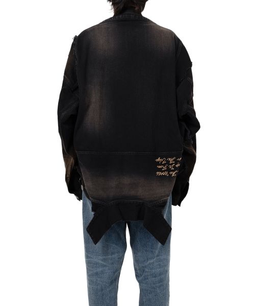 Reverse-Back Denim Jacket