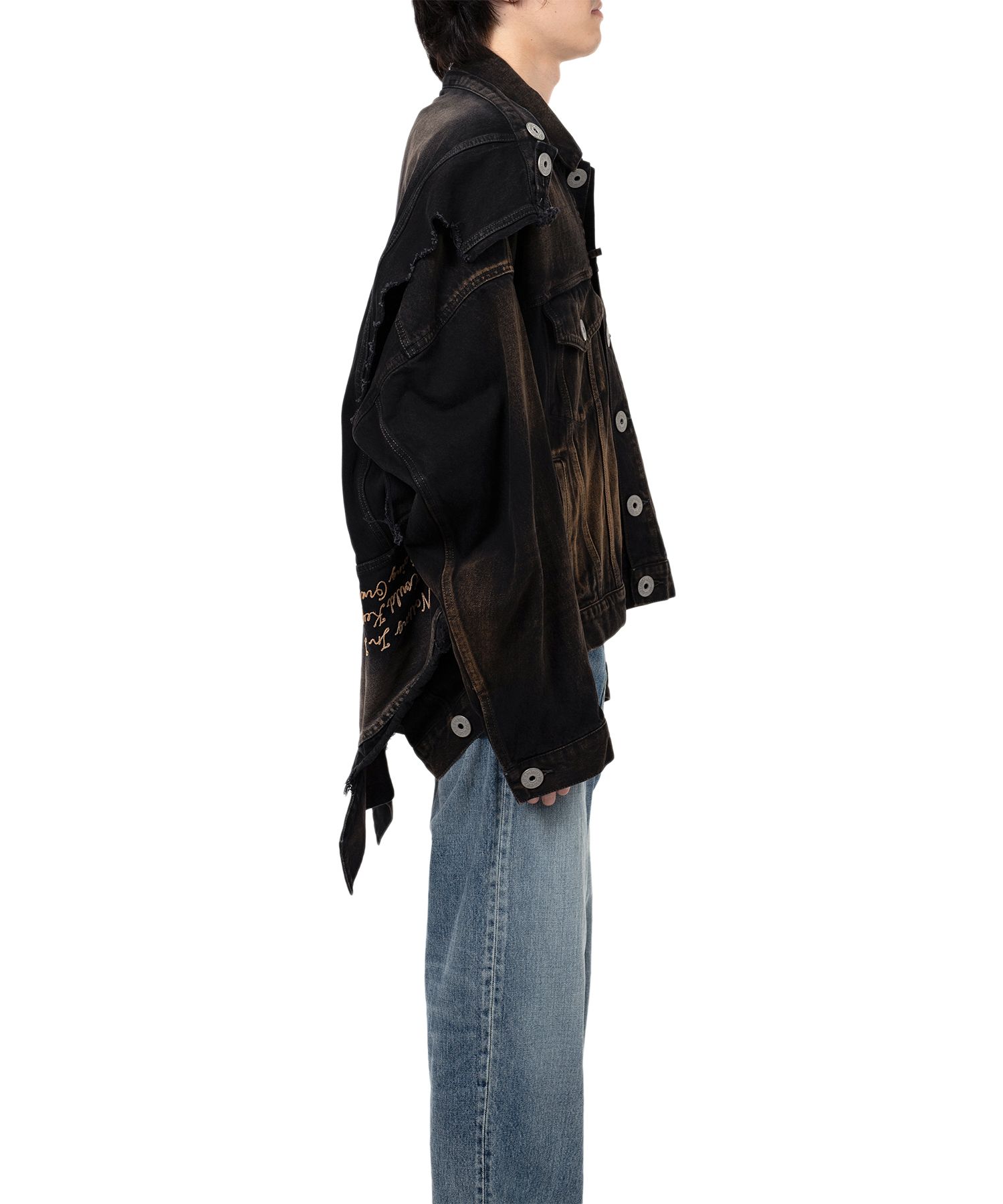 Reverse-Back Denim Jacket