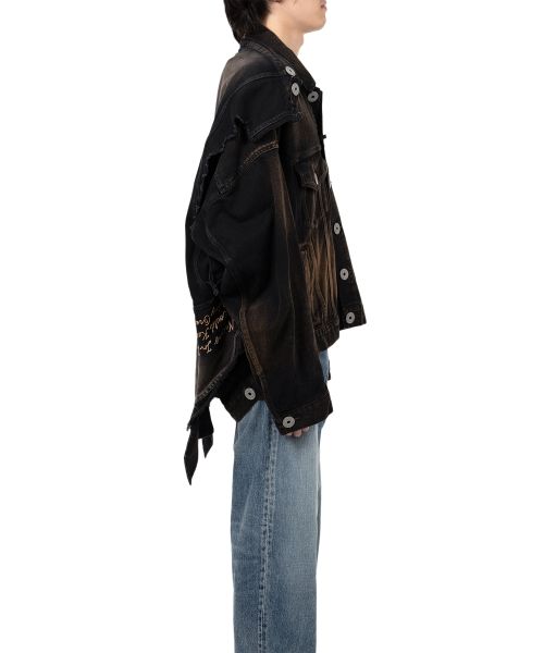 Reverse-Back Denim Jacket