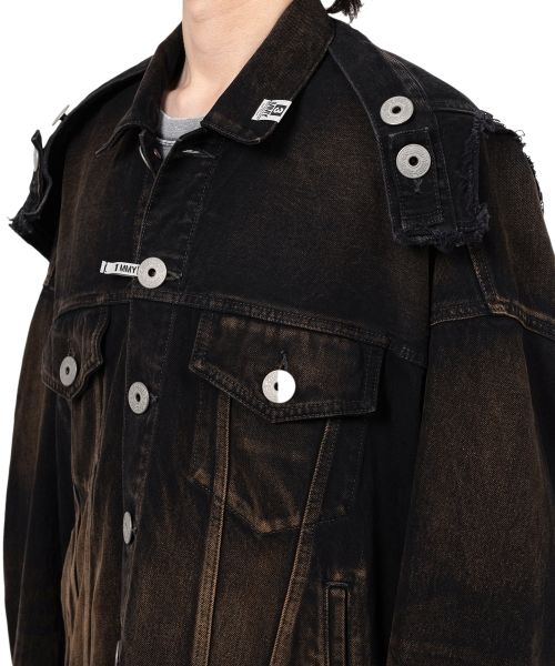 Reverse-Back Denim Jacket