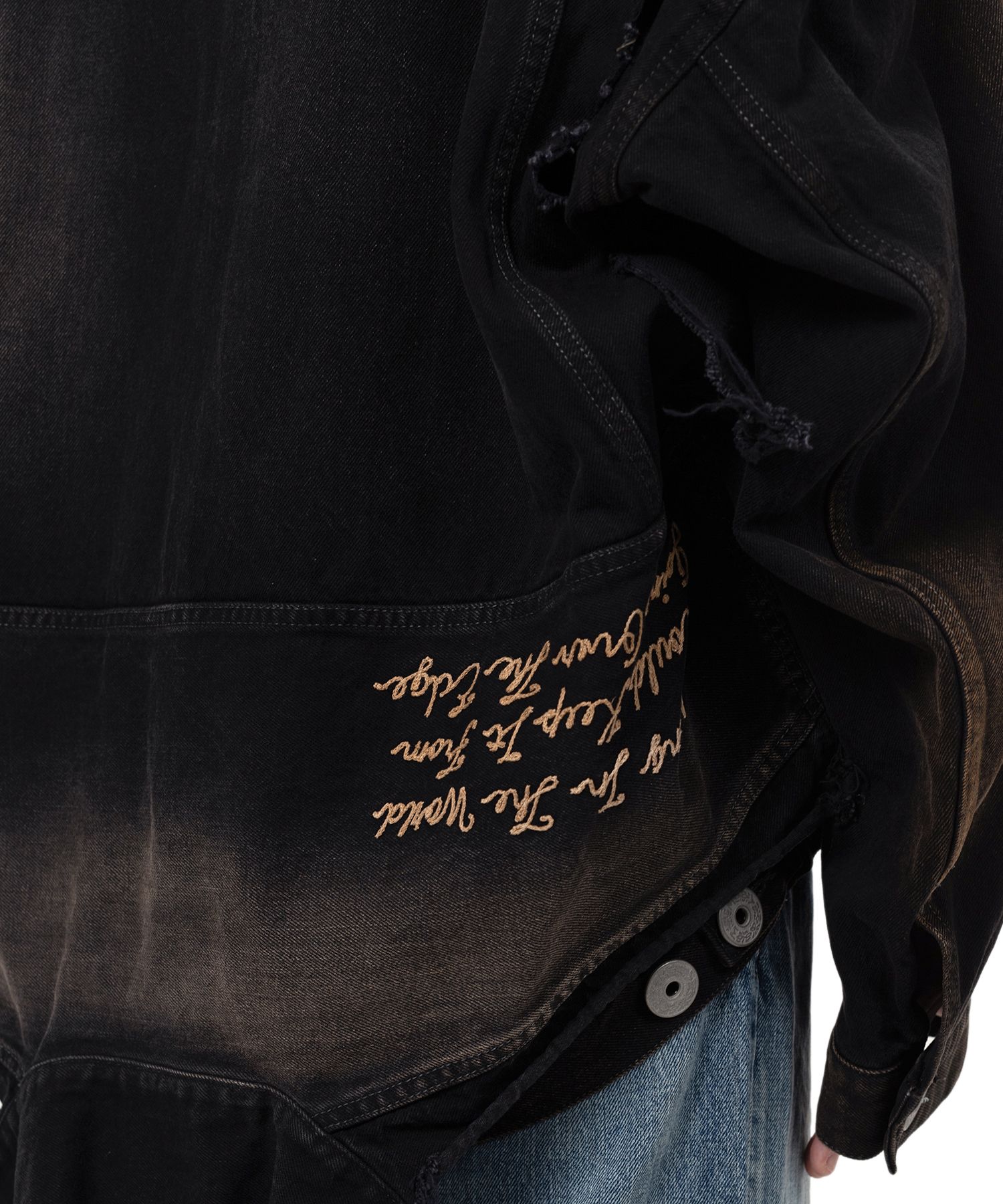 Reverse-Back Denim Jacket