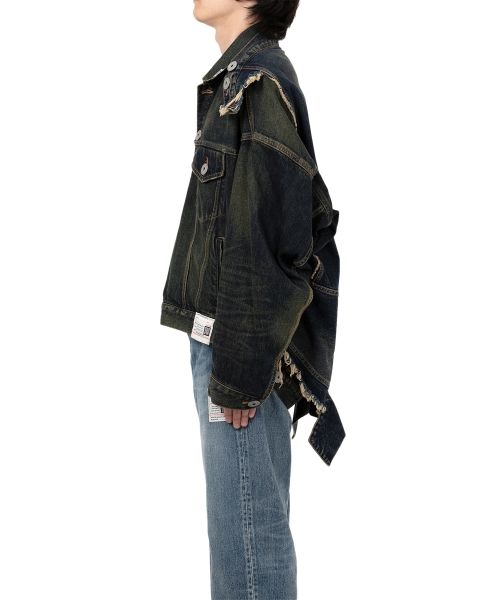 Reverse-Back Denim Jacket