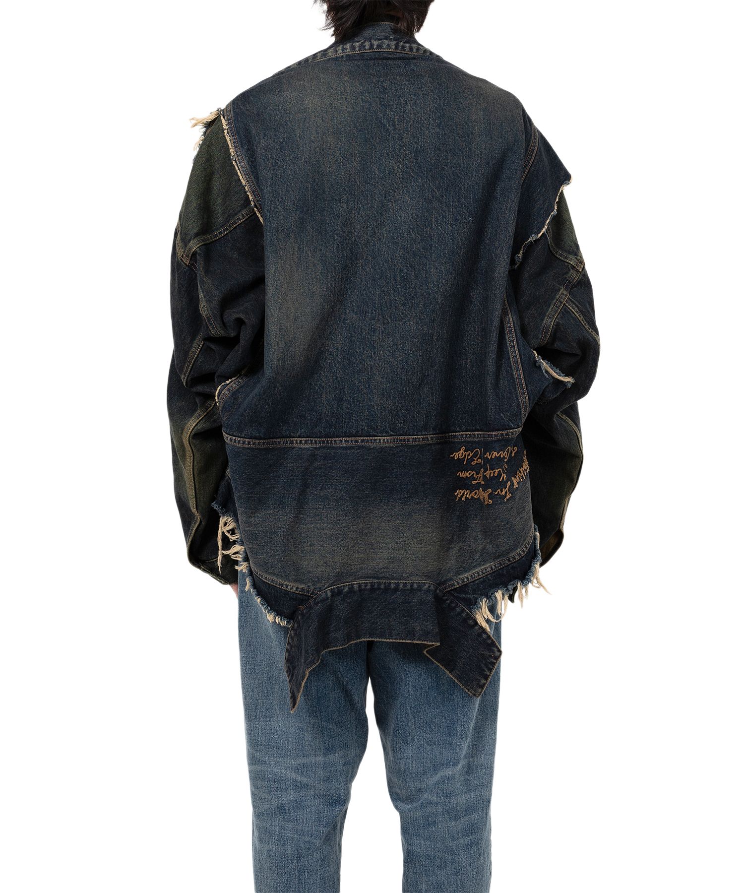 Reverse-Back Denim Jacket
