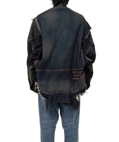 Reverse-Back Denim Jacket