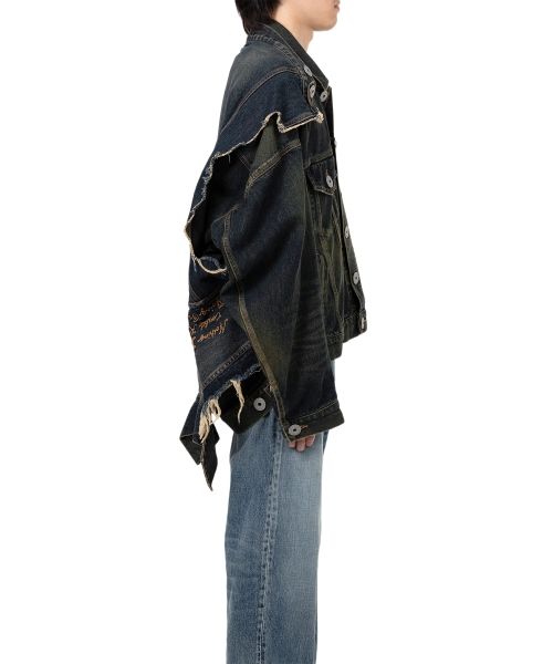 Reverse-Back Denim Jacket