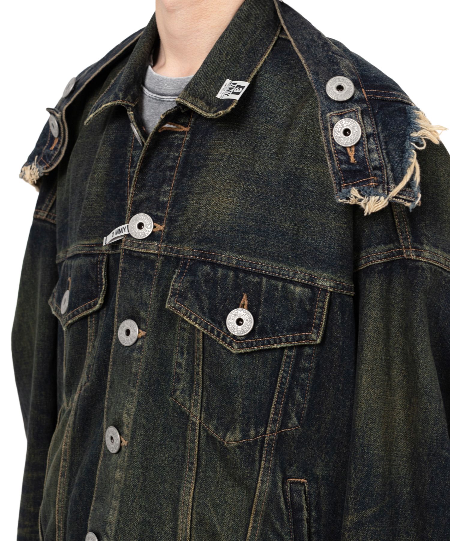 Reverse-Back Denim Jacket