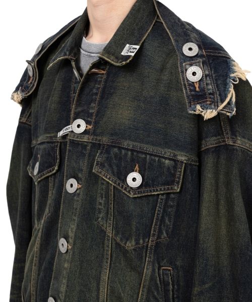 Reverse-Back Denim Jacket