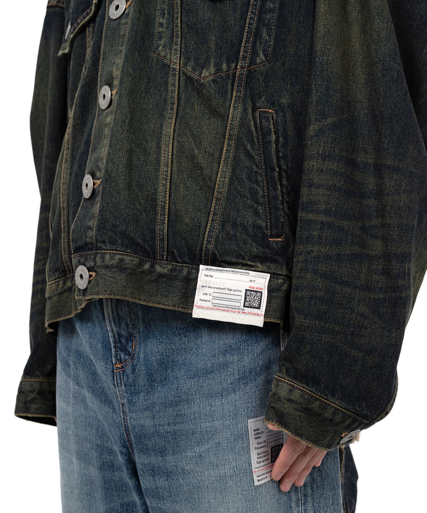 Reverse-Back Denim Jacket