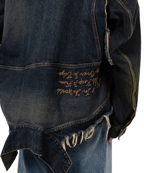 Reverse-Back Denim Jacket