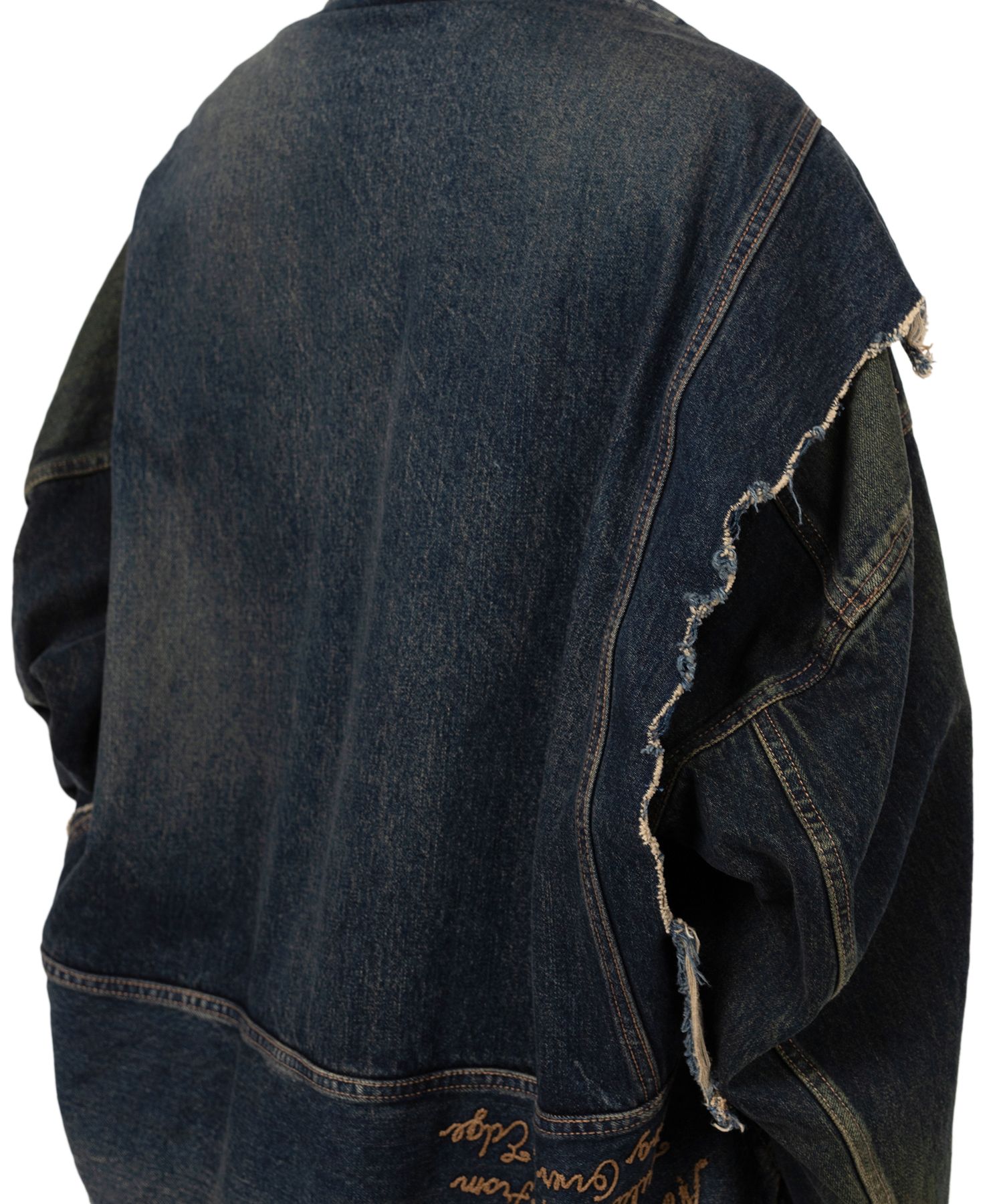Reverse-Back Denim Jacket