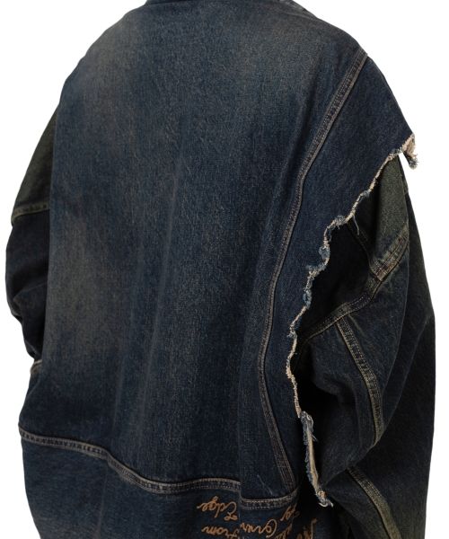 Reverse-Back Denim Jacket