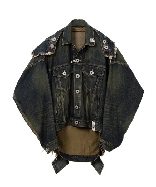 Reverse-Back Denim Jacket