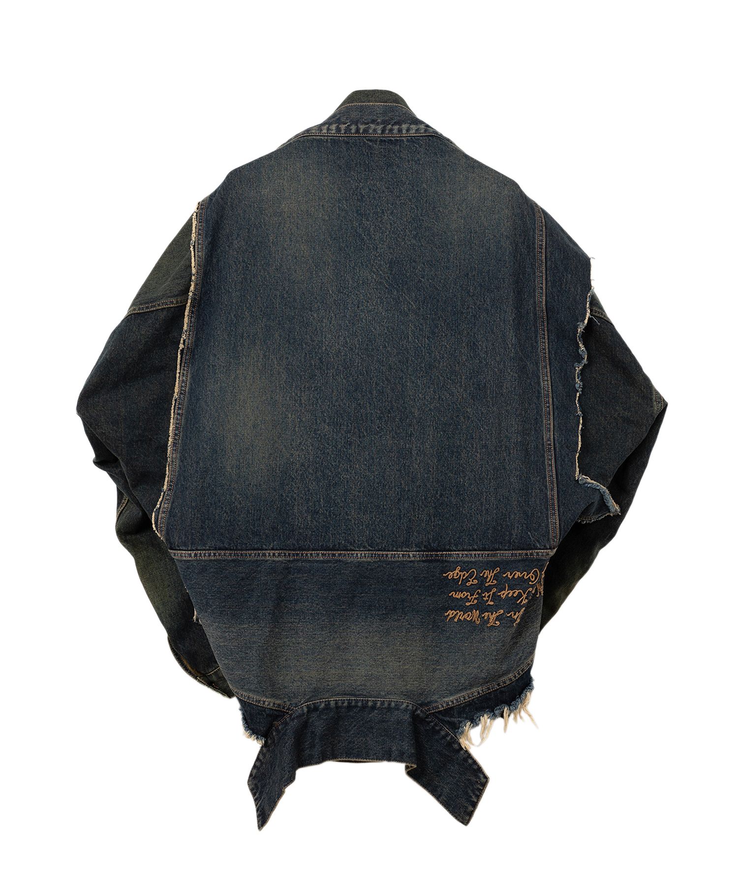 Reverse-Back Denim Jacket