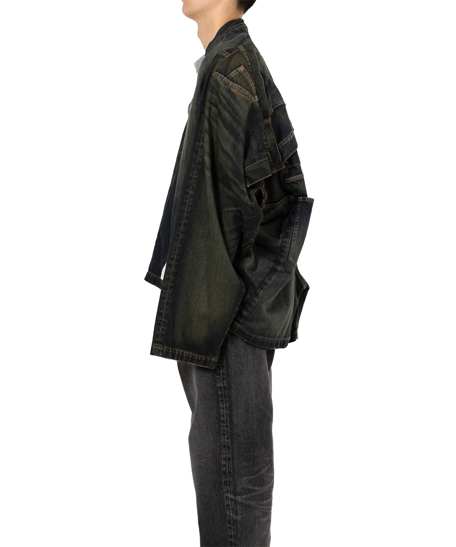 in・stru(men-tal). デニムジャケット 48サイズ MIHARAYASUHIRO/ミハラヤスヒロ】SELVAGE DENIM JACKET（デニム