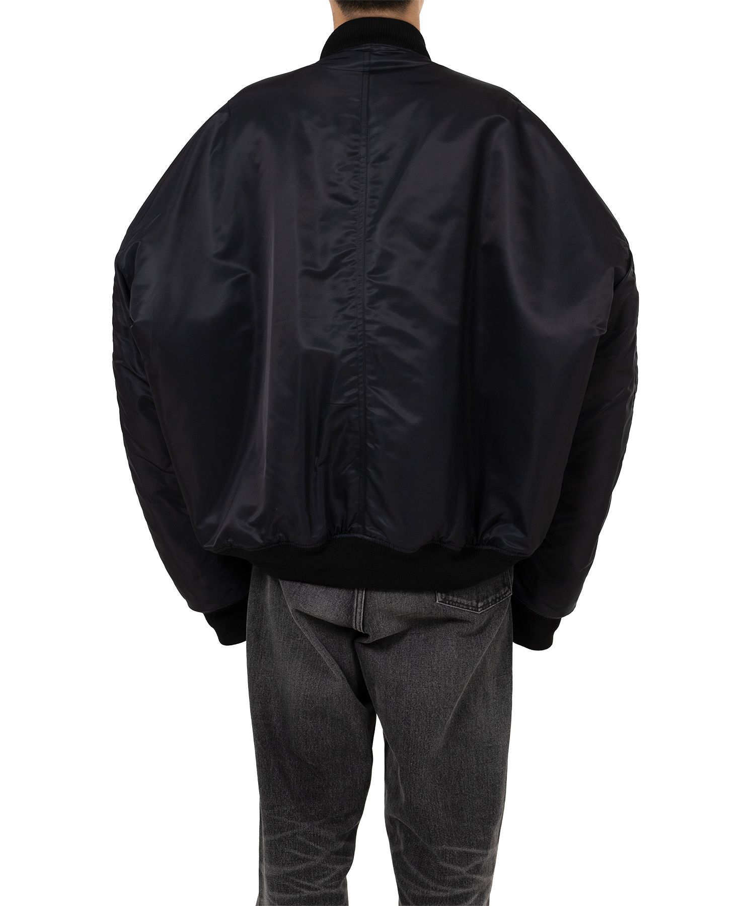 Front Layered Flight Jacket