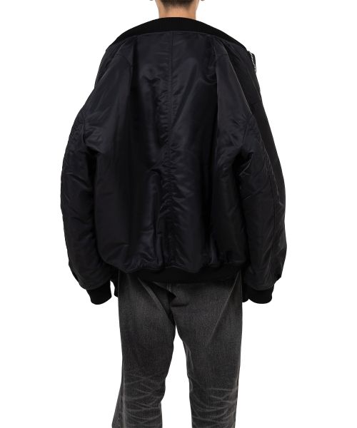 メゾンミハラヤスヒロ FLIGHT JACKET フライトジャケット48 グレー メゾン ミハラヤスヒロ Maison MIHARA YASUHIRO Aged Flight