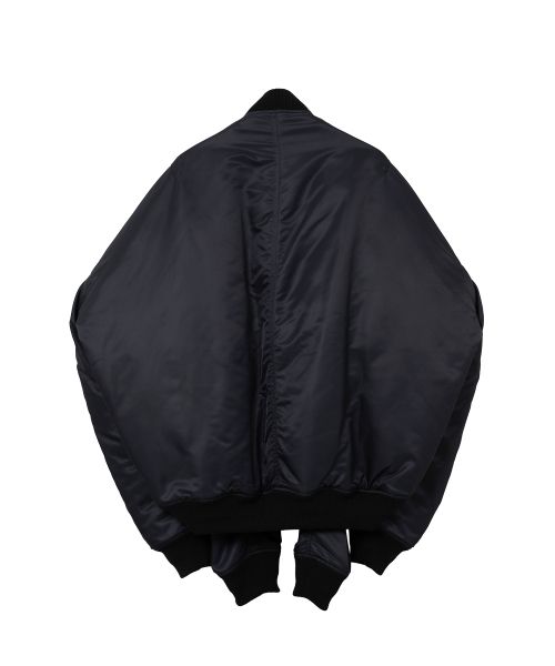 Front Layered Flight Jacket