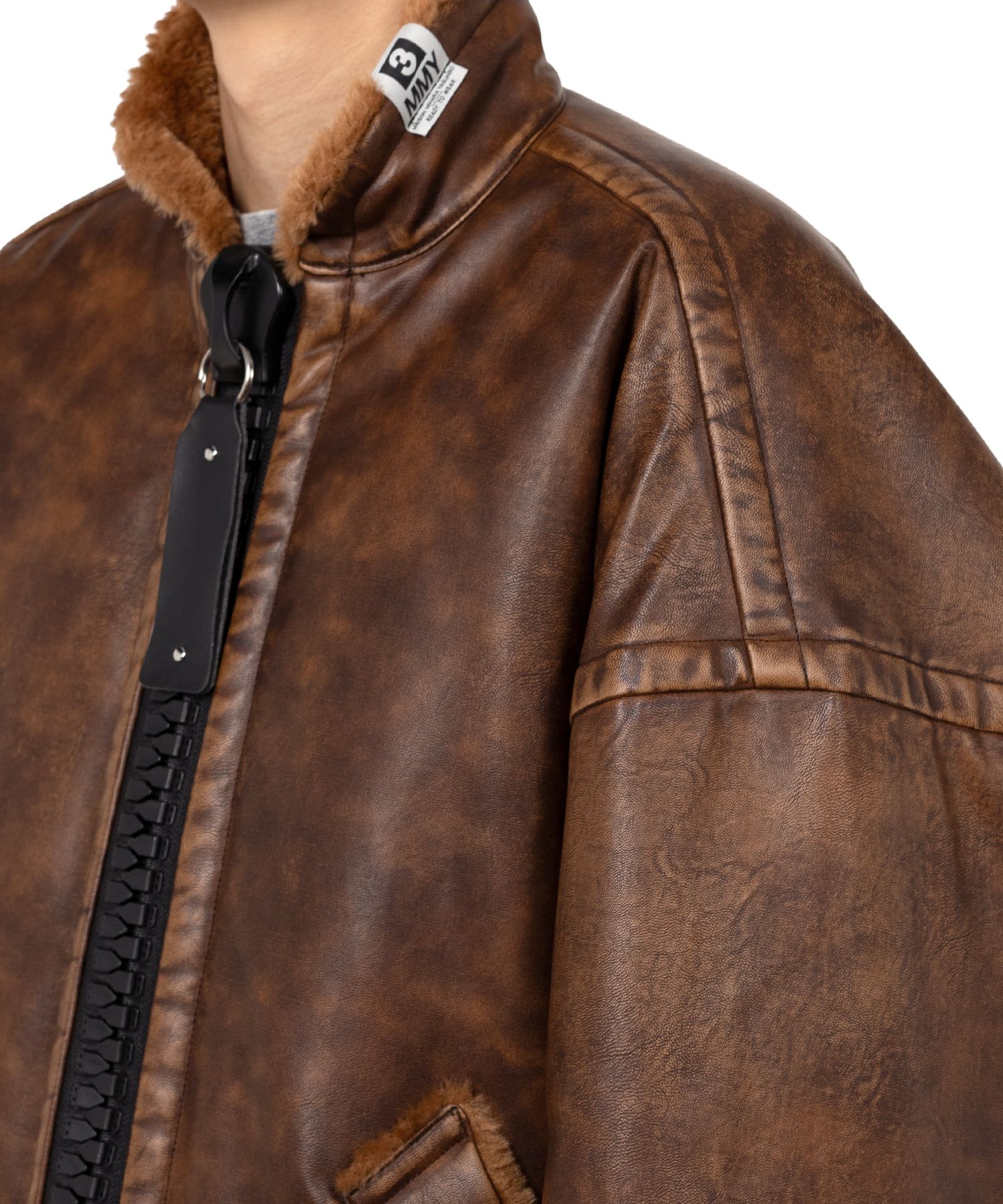 MIHARA YASUHIRO BIG ZIPナイロンコート 中古・古着通販】MIHARA YASUHIRO (ミハラヤスヒロ) Big Zip