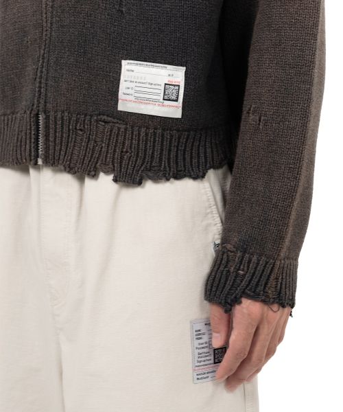 Horse Jacquard Knit Cardigan