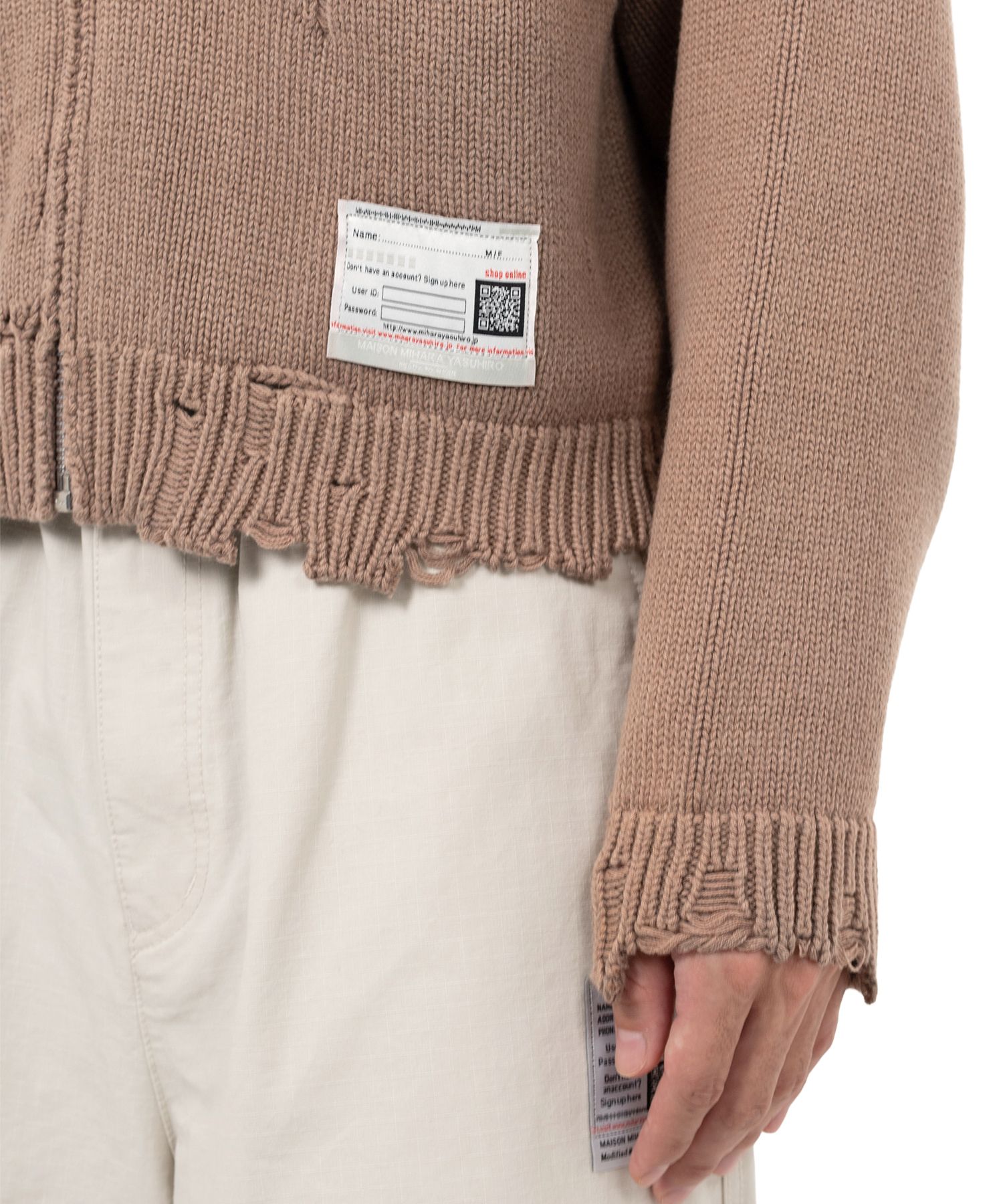 Horse Jacquard Knit Cardigan