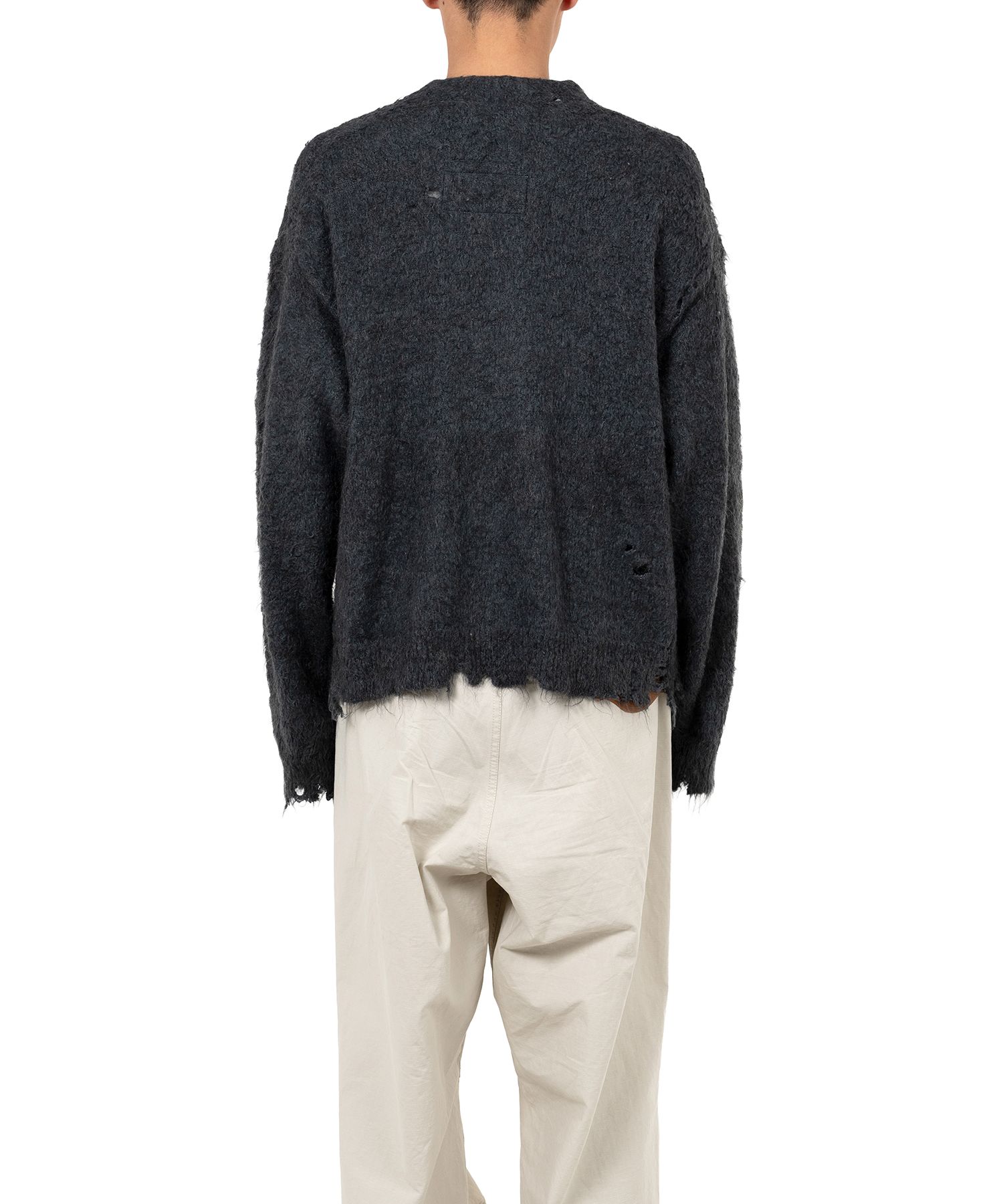ミハラヤスヒロ Distressed Knit Cardigan Maison MIHARA YASUHIRO ONLINE STORE（ミハラヤスヒロ