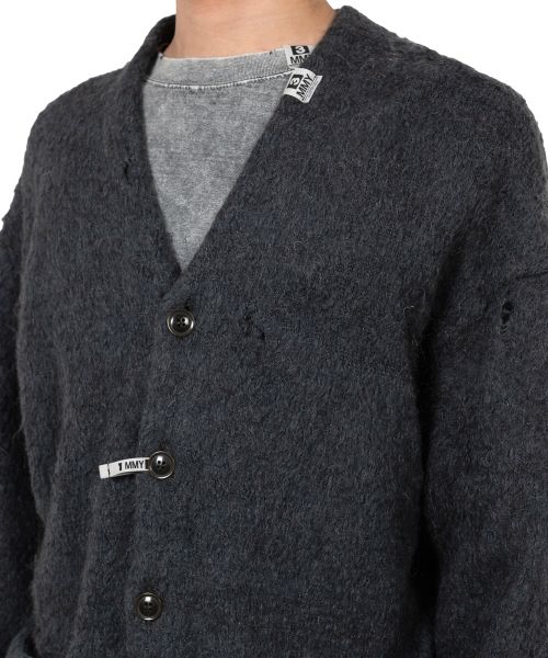 Mohair Knit Cardigan