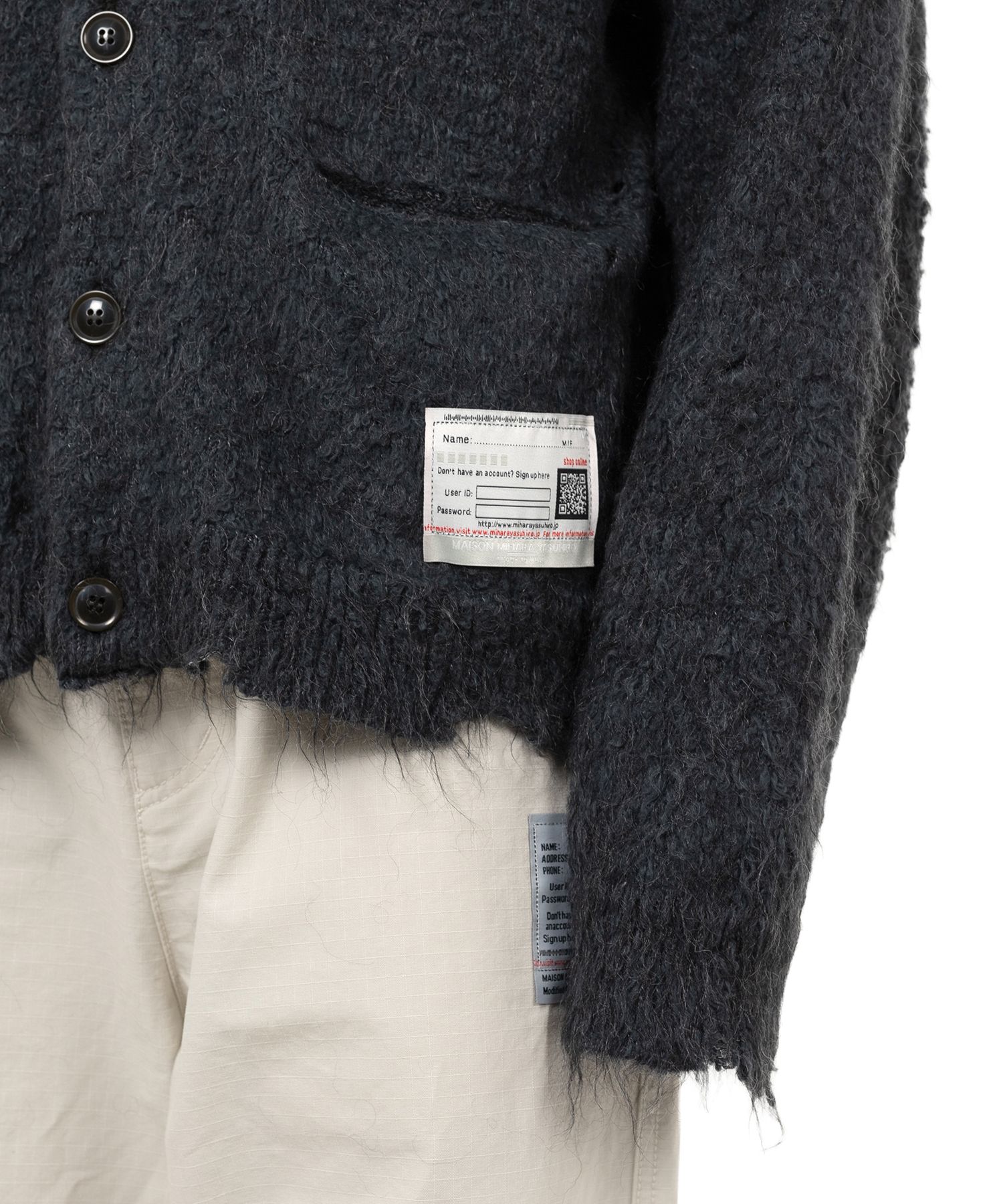Maison Mihara Yasuhiro カーディガン　ミハラヤスヒロ Maison MIHARA YASUHIRO ONLINE STORE（ミハラヤスヒロ