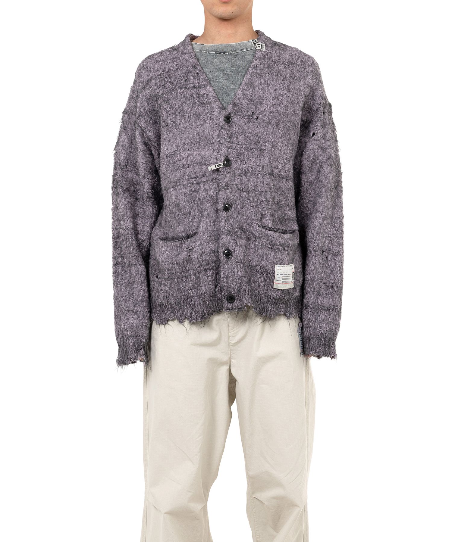 Mohair Knit Cardigan