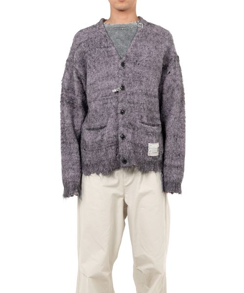 Mohair Knit Cardigan