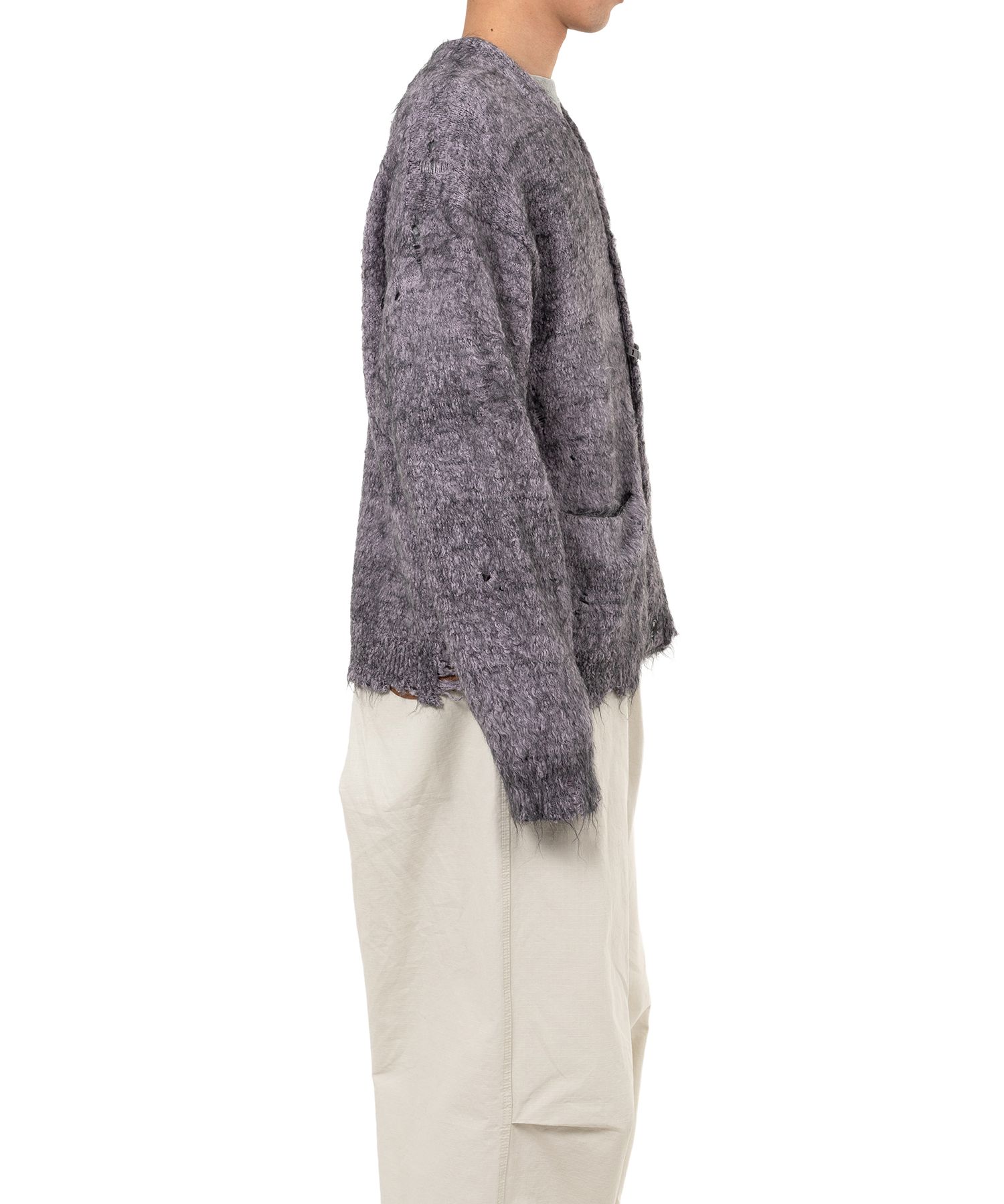 Mohair Knit Cardigan